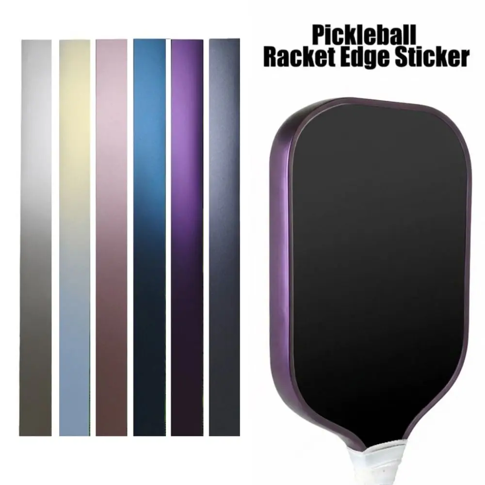 Personality Pickleball Racket Edge Sticker High Elastic TPU Pickleball Racket Frame Protective Tape 16mm Paddle Head Edge Tape