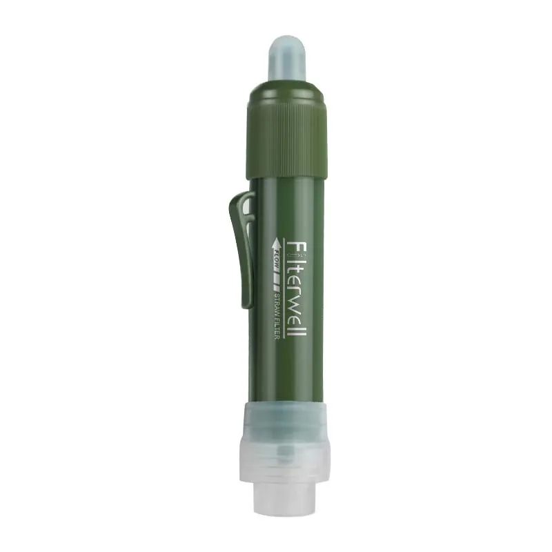Filterwell Camping Mini Outdoor Hiking Personal Water Purifier Portable Life Emergency Survival Water Filter Straw
Filterwell Camping Mini Outdoor Hiking Personal Water Purifier Portable Life Emergency Survival Water Filter Straw