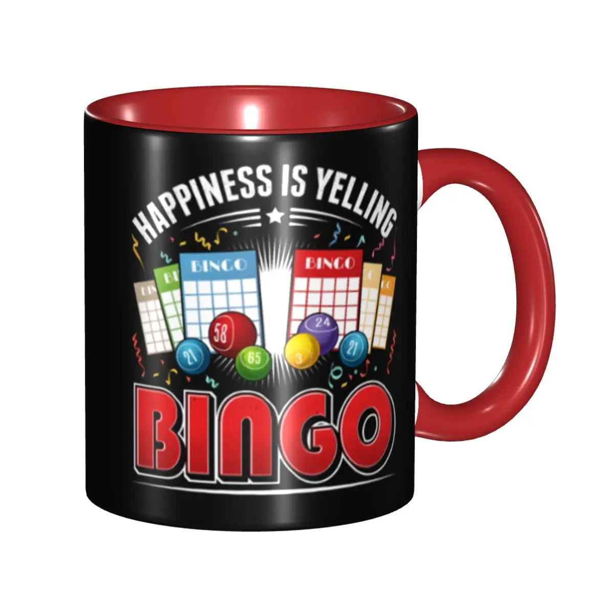 Custom Bingo Happiness Player Yelling Coffee Mugs DIY Ceramic Tea Milk Cup
Custom Bingo Happiness Player Yelling Coffee Mugs DIY Ceramic Tea Milk Cup
