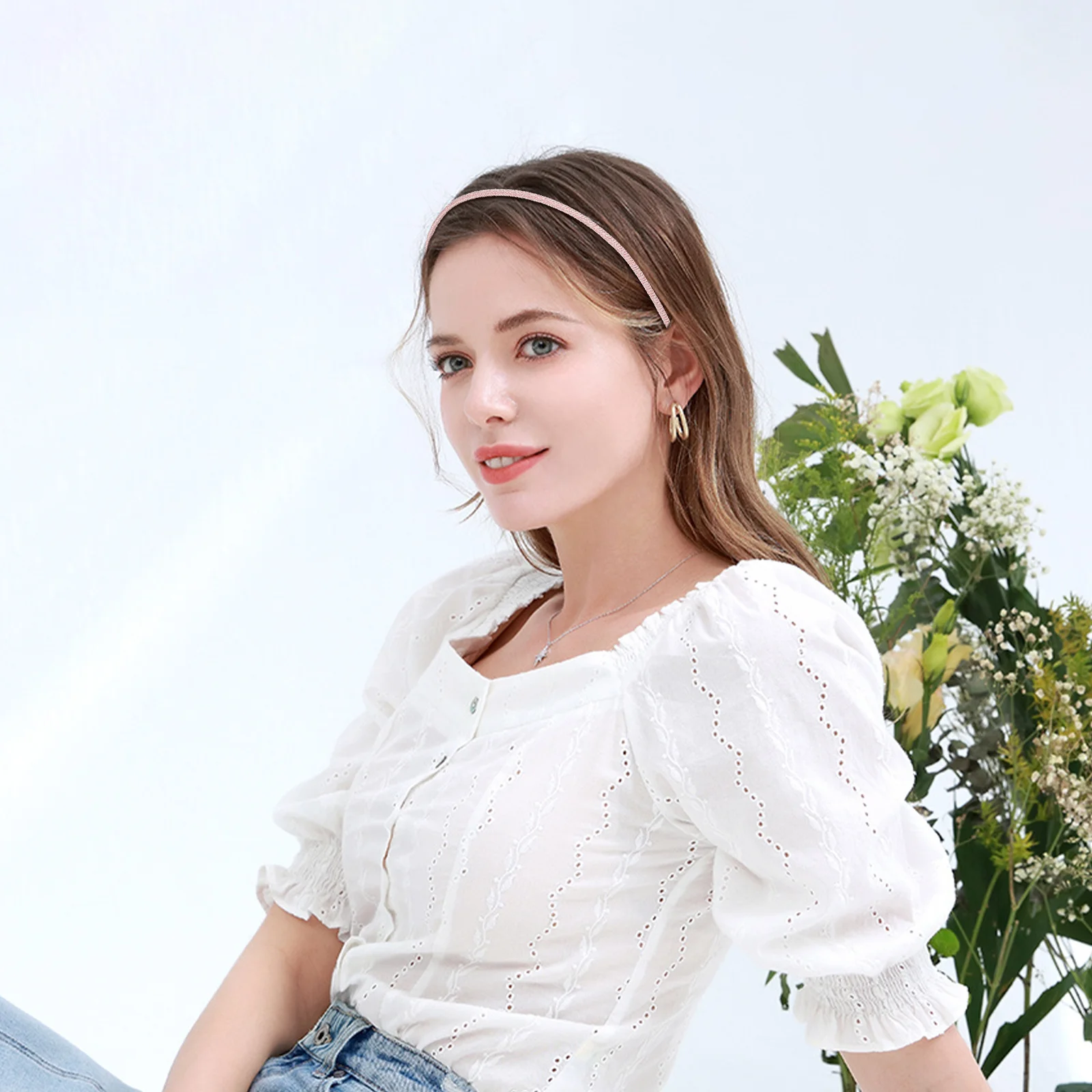 5Pcs Thin Cloth Headbands Vintage Hair Clasp for Women Girls Soft Covered Headband for Daily Party Hair Accessory
5Pcs Thin Cloth Headbands Vintage Hair Clasp for Women Girls Soft Covered Headband for Daily Party Hair Accessory