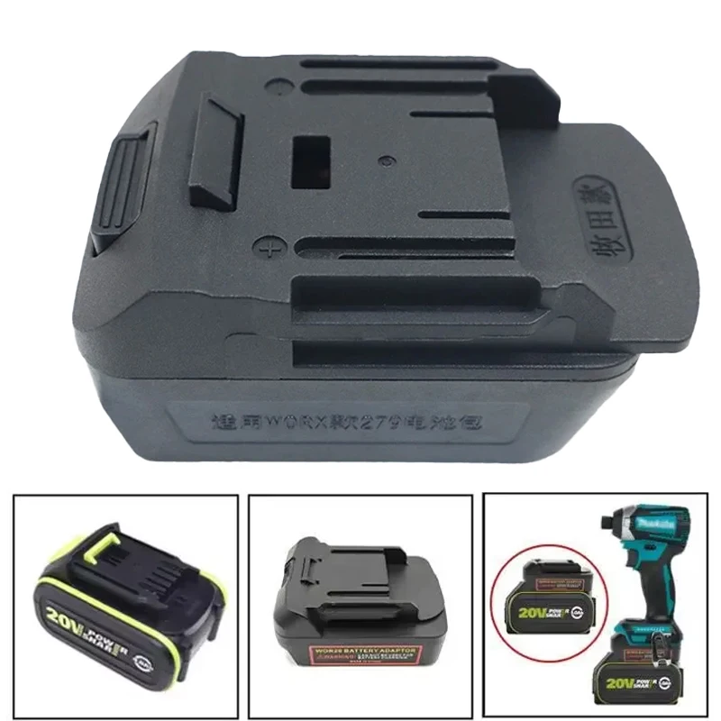 Battery Converter GWB18MTL Adapter for Makita18V Lithium-Ion Power Tool for Worx Green 5-Pin Wide Connector 20V Li-Ion Batteries
Battery Converter GWB18MTL Adapter for Makita18V Lithium-Ion Power Tool for Worx Green 5-Pin Wide Connector 20V Li-Ion Batteries