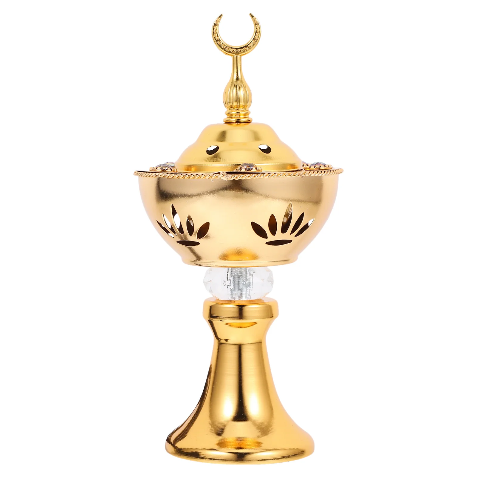Arabic Style Electric Incense Burner Desktop Aroma Therapy Decorative Censer for Home Office Yoga Room Purifies Air Improves
Arabic Style Electric Incense Burner Desktop Aroma Therapy Decorative Censer for Home Office Yoga Room Purifies Air Improves
