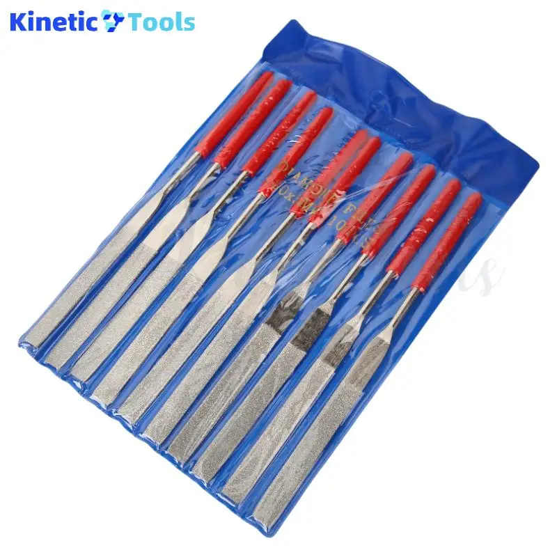 10Pcs Diamond Needle File Set 5x180mm Mini Needle File Kit For Stone Glass Metal Carving Craft Hand Tools Needle File Set
10Pcs Diamond Needle File Set 5x180mm Mini Needle File Kit For Stone Glass Metal Carving Craft Hand Tools Needle File Set