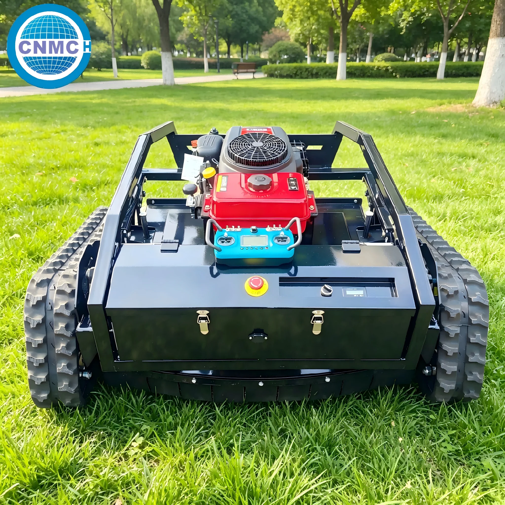 CNMC Robotic Lawn Mower Grass Mowing Machine Brushcutter Remote Control RC All-terrain Easy to Operate Customized
CNMC Robotic Lawn Mower Grass Mowing Machine Brushcutter Remote Control RC All-terrain Easy to Operate Customized