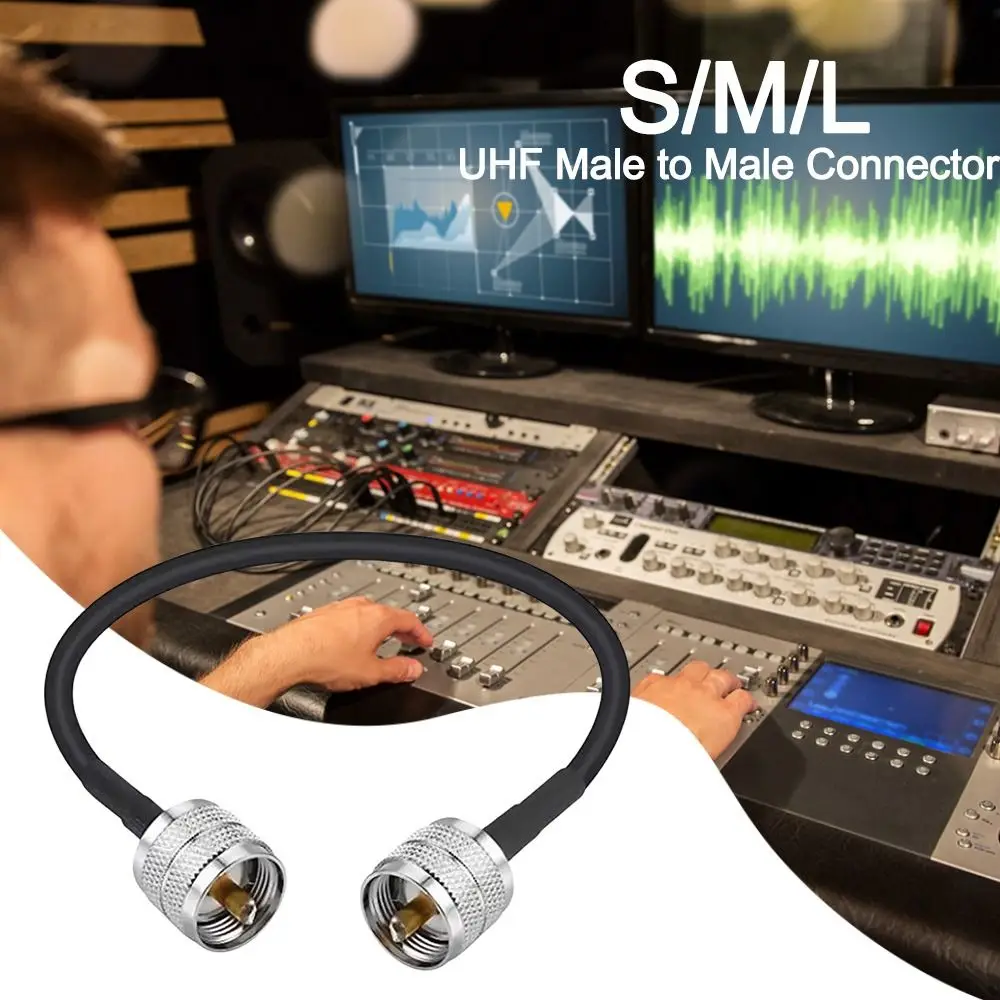 UHF PL259 между мужчинами и UHF-папами RF коаксиальный кабель латунь медь 30 см/50 см/1 м UHF разъем «папа-папа» прочный прямой
UHF PL259 между мужчинами и UHF-папами RF коаксиальный кабель латунь медь 30 см/50 см/1 м UHF разъем «папа-папа» прочный прямой