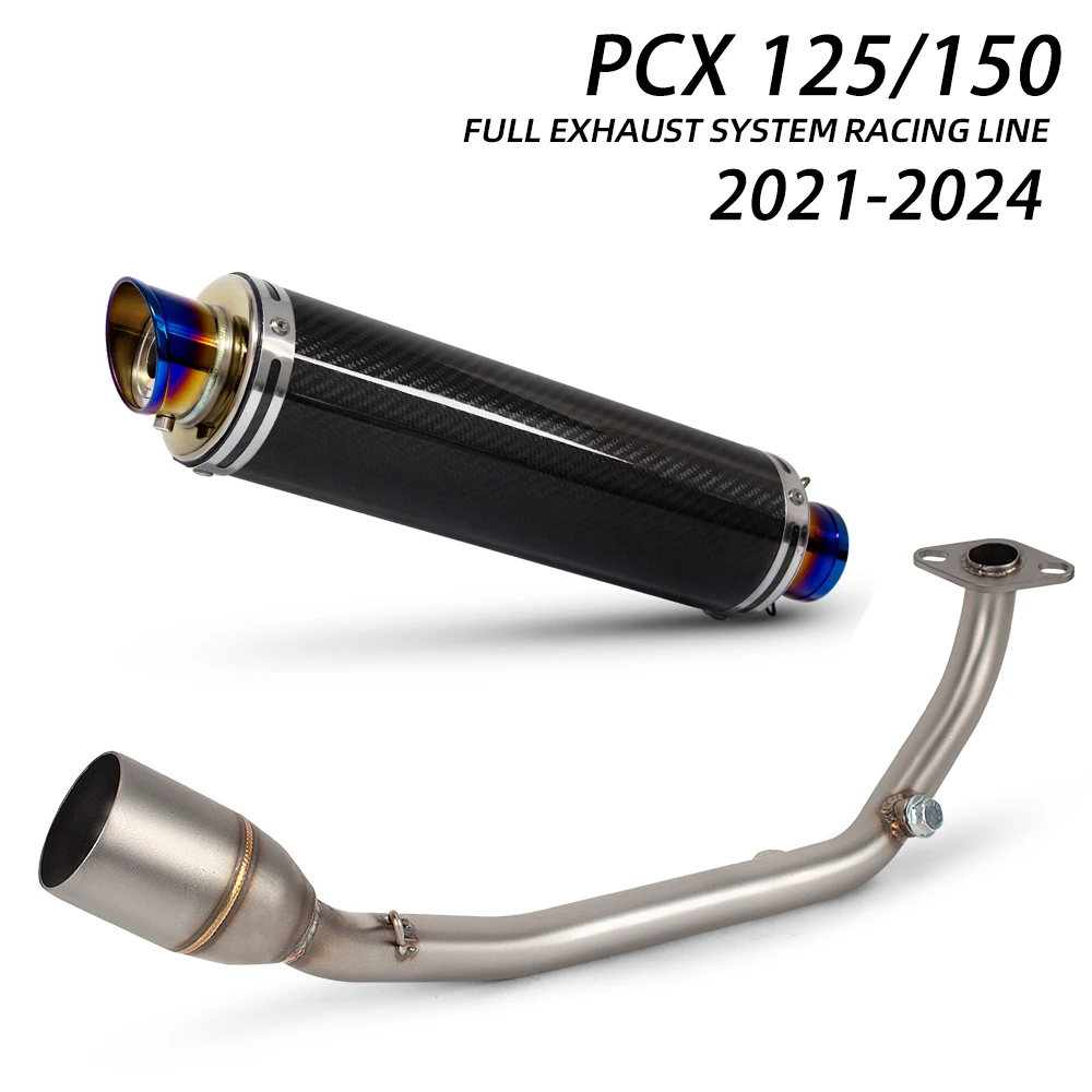 Moto Exhaust System For Honda PCX125 PCX150 PCX 125/150 2021-2024 Motorcycle Exhaust Front pipe Motobike Performance Muffler
Moto Exhaust System For Honda PCX125 PCX150 PCX 125/150 2021-2024 Motorcycle Exhaust Front pipe Motobike Performance Muffler