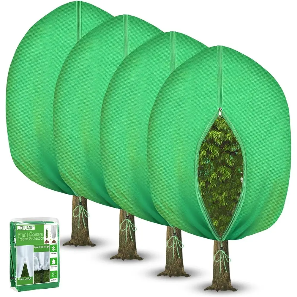 4Pack Thickened Plant Covers reeze Protection or Winter - 71" x 47" Large Shrub Bush Cloth Blankets or Outdoor Plants Tree rost
4Pack Thickened Plant Covers reeze Protection or Winter - 71" x 47" Large Shrub Bush Cloth Blankets or Outdoor Plants Tree rost