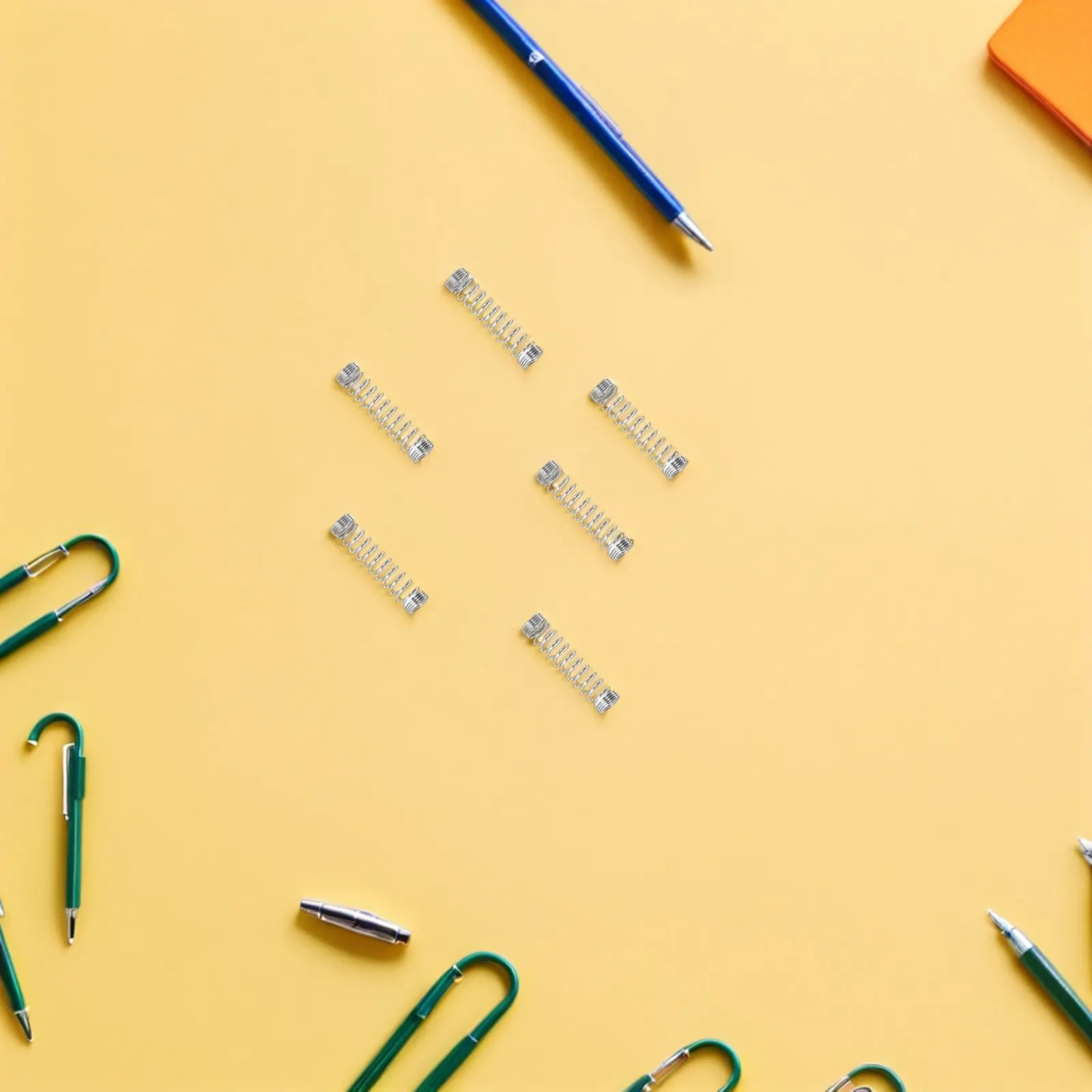 100Pcs Ballpoint Pen Springs Stainless Steel Small Compression Spring Replacement for Pen Refills Writing Smooth Precise Return
100Pcs Ballpoint Pen Springs Stainless Steel Small Compression Spring Replacement for Pen Refills Writing Smooth Precise Return