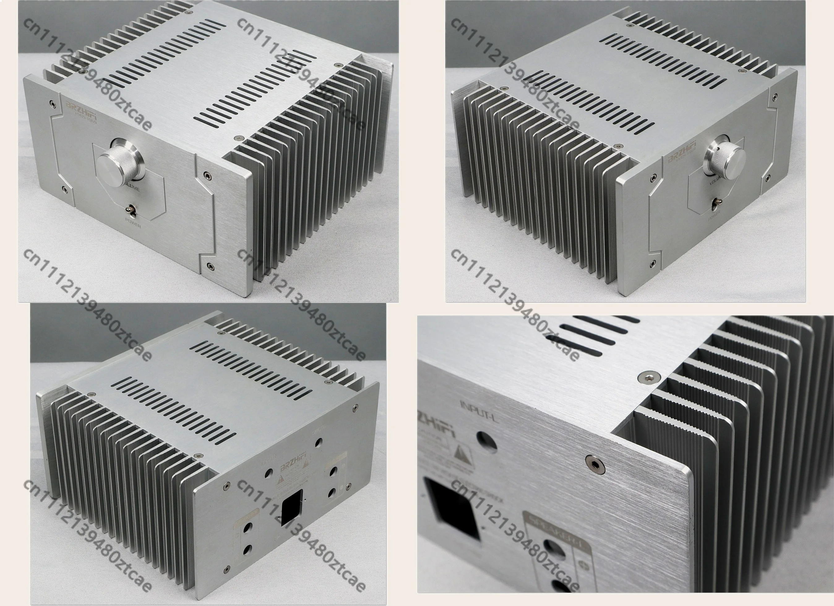 Full Aluminum HIFI Amplifier Chassis DIY Enclosure Box Silver 240x120x211mm
Full Aluminum HIFI Amplifier Chassis DIY Enclosure Box Silver 240x120x211mm