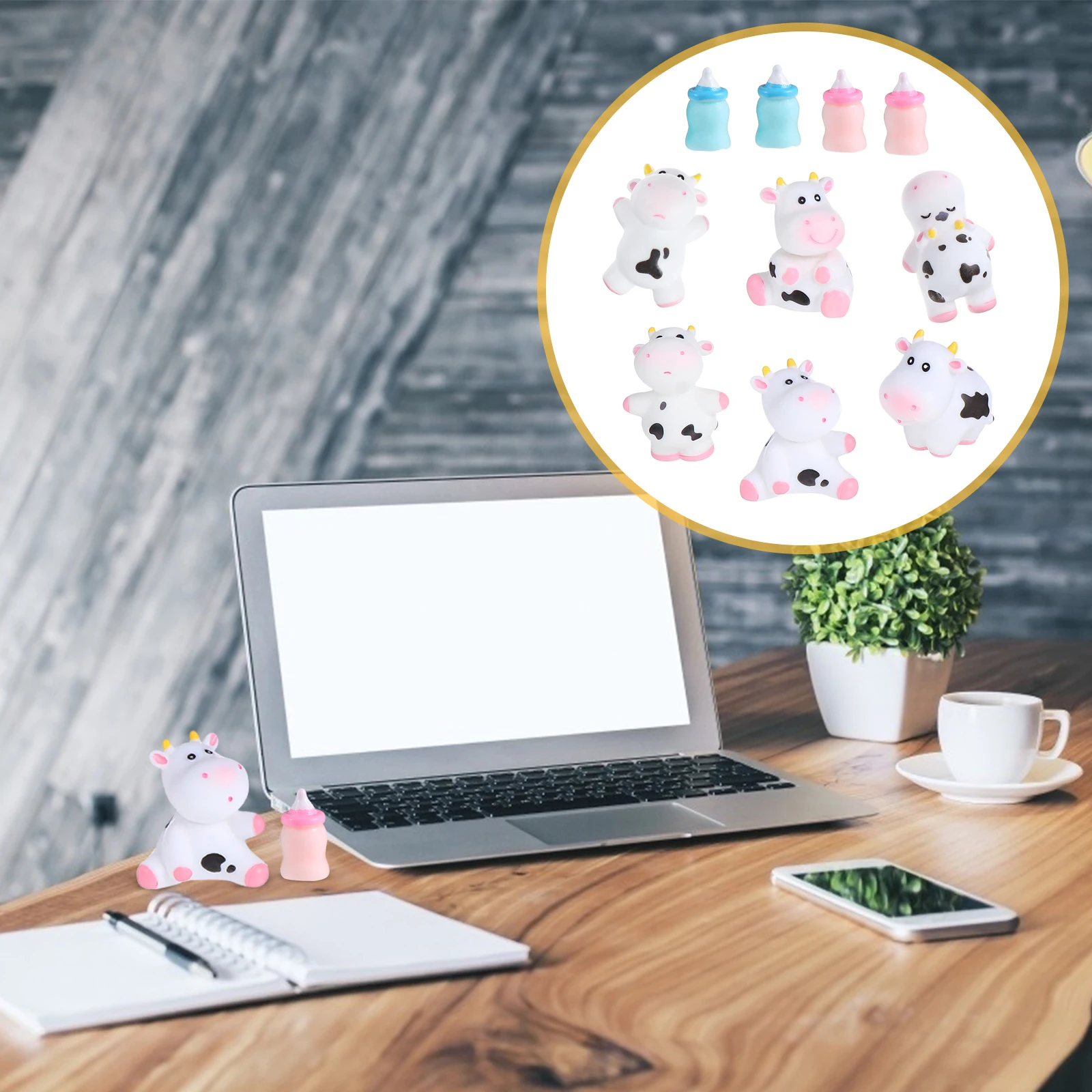10 Pcs Miniature Cows Resin Crafts Micro L Adornment Desk Table Shelf Decor Cow Figurines Home Decoration Succulent Bonsai
10 Pcs Miniature Cows Resin Crafts Micro L Adornment Desk Table Shelf Decor Cow Figurines Home Decoration Succulent Bonsai