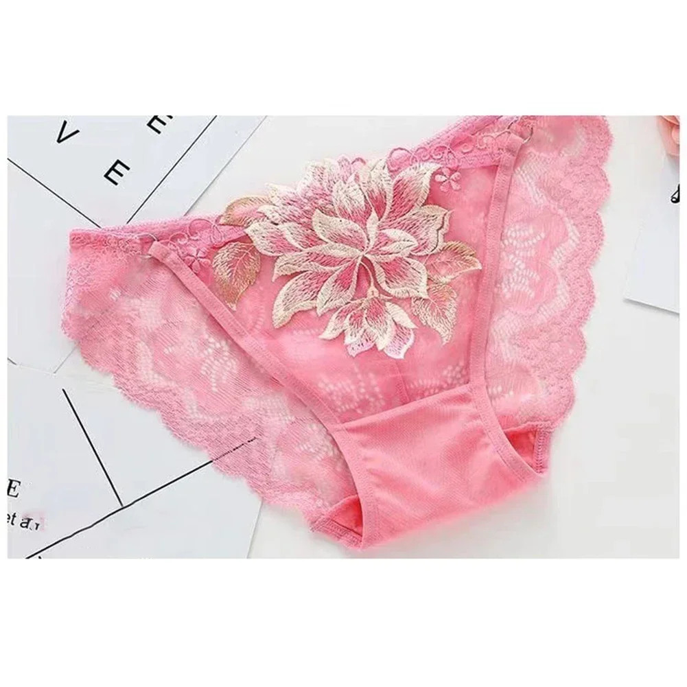 Women Sexy Lingerie Panty Brief Lace Embroidery Underwear Floral Underpant Thong
Women Sexy Lingerie Panty Brief Lace Embroidery Underwear Floral Underpant Thong