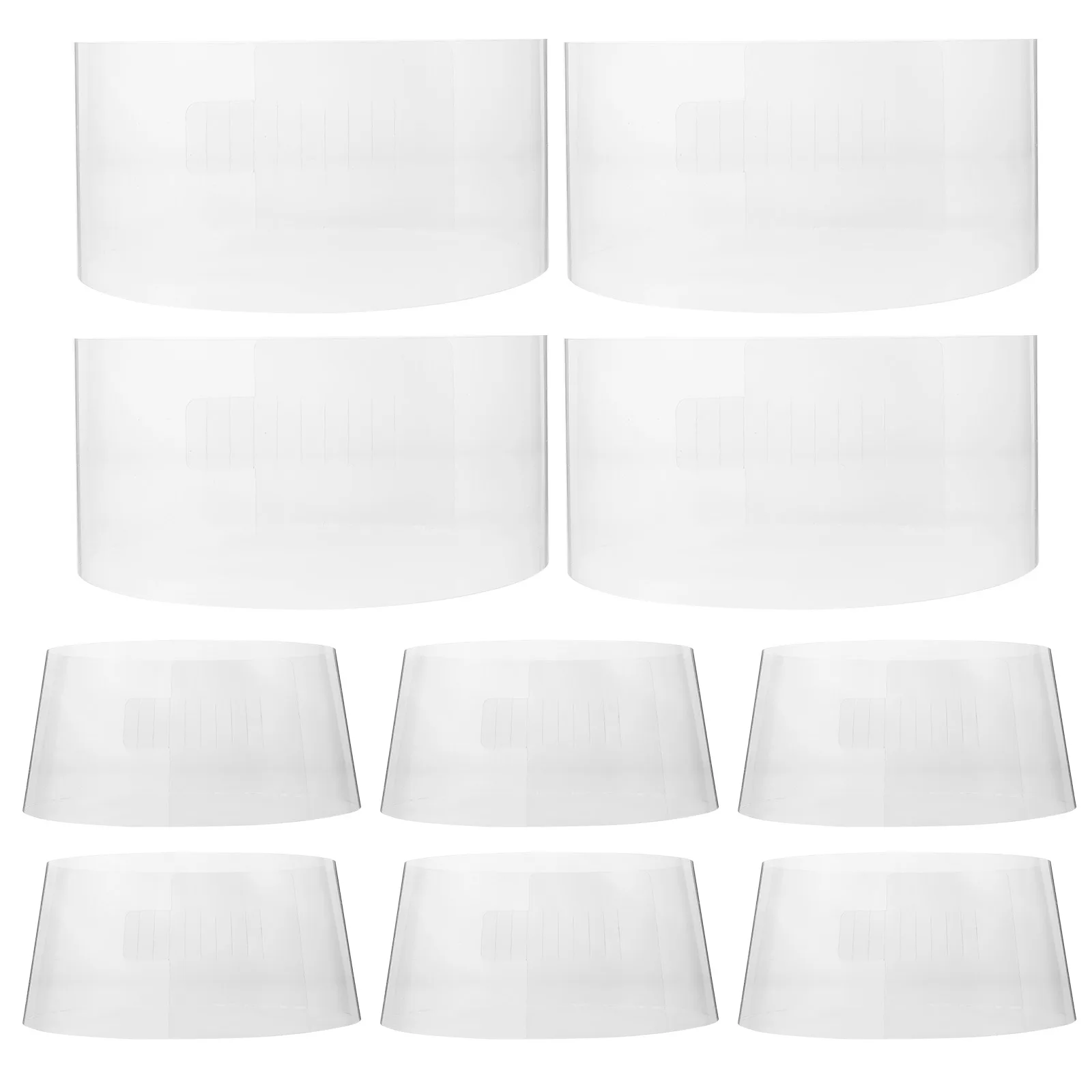 10pcs Smooth Plastic Cap Insert for Shops Home Hat Baseball Hat Insert Inner Display St Holder Rack Storage
10pcs Smooth Plastic Cap Insert for Shops Home Hat Baseball Hat Insert Inner Display St Holder Rack Storage