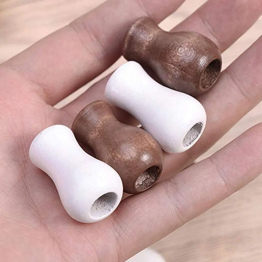 24pcs Wooden Pendant Accessories White Smooth Strong Blind Wood Decor Cord Tassels Curtains Window Long Life Easy Install
24pcs Wooden Pendant Accessories White Smooth Strong Blind Wood Decor Cord Tassels Curtains Window Long Life Easy Install