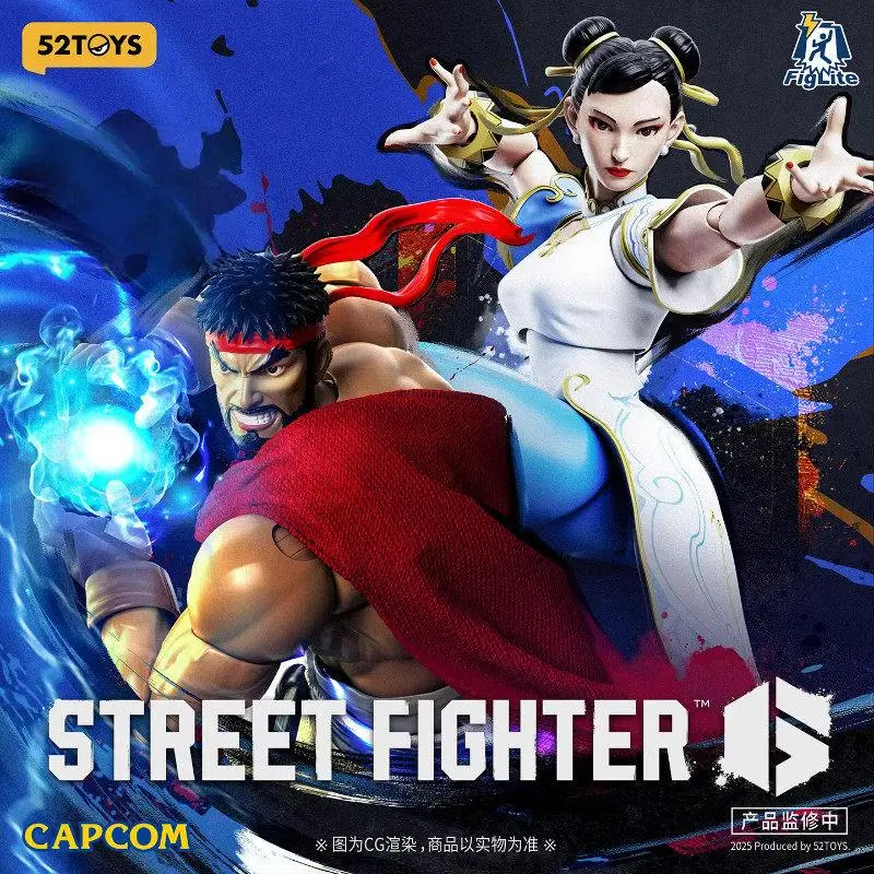 Pre-Sale 52toys Figlite Street Fighter 6 Chun-Li Ryu Articulated Action Figure 1/12 Scale Pvc Collectible Toy Birthday Gift New
Pre-Sale 52toys Figlite Street Fighter 6 Chun-Li Ryu Articulated Action Figure 1/12 Scale Pvc Collectible Toy Birthday Gift New