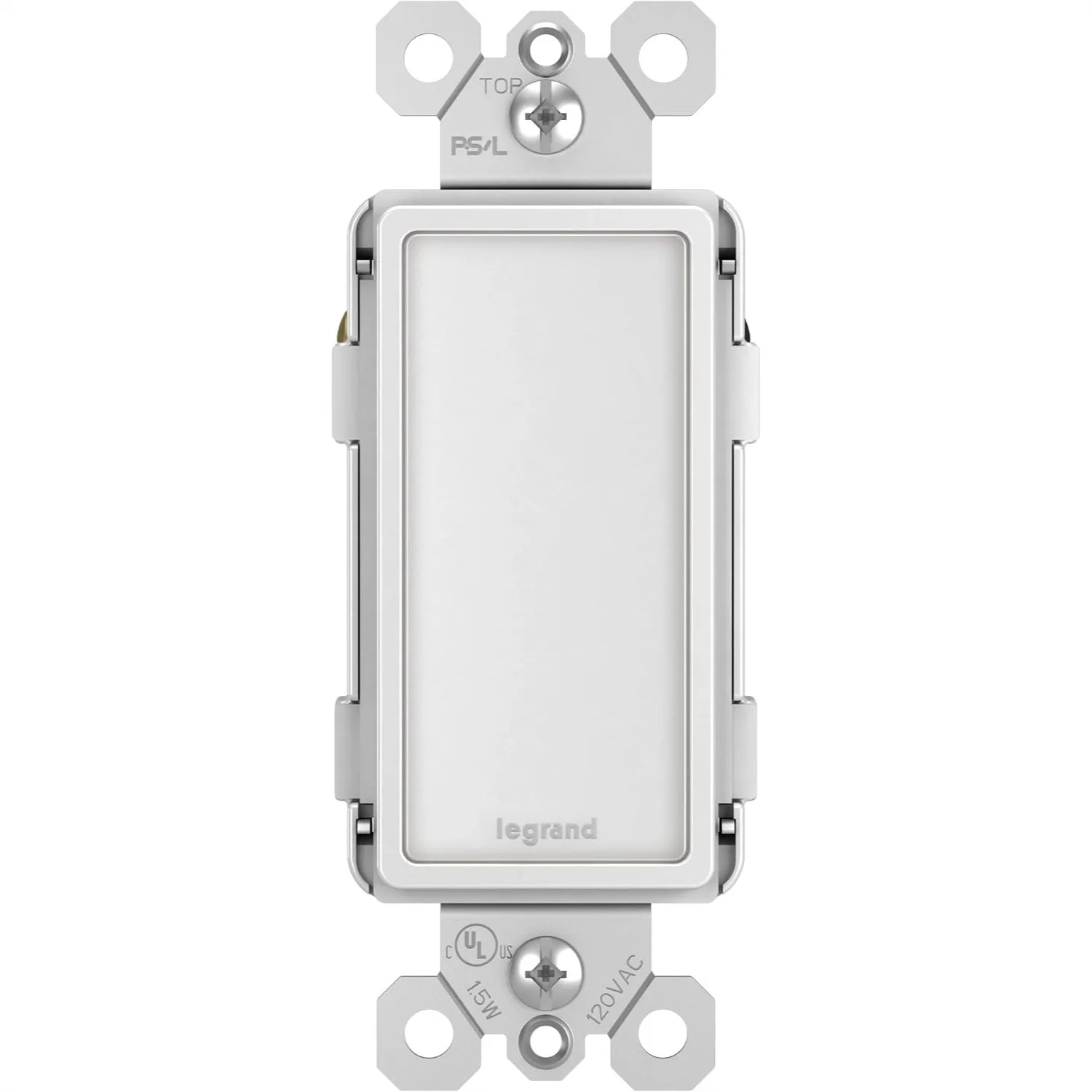 Full Adjustable LED Night Light Outlet for Hallways and Stairs, Optional Louver, White
Full Adjustable LED Night Light Outlet for Hallways and Stairs, Optional Louver, White