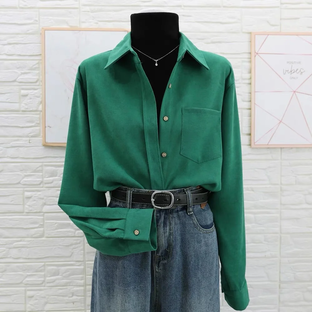 Ретро-рубашка женская утепленная, осень-зима 2025, новинка, уникальный изысканный топ на пуговицах в корейском стиле
Ретро-рубашка женская утепленная, осень-зима 2025, новинка, уникальный изысканный топ на пуговицах в корейском стиле