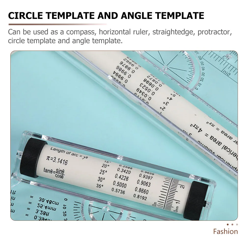 Plastic Rolling Drafting Ruler Multi Functional Drawing Tool Engineer Student Measuring Parallel Scale Protractor Template
Plastic Rolling Drafting Ruler Multi Functional Drawing Tool Engineer Student Measuring Parallel Scale Protractor Template