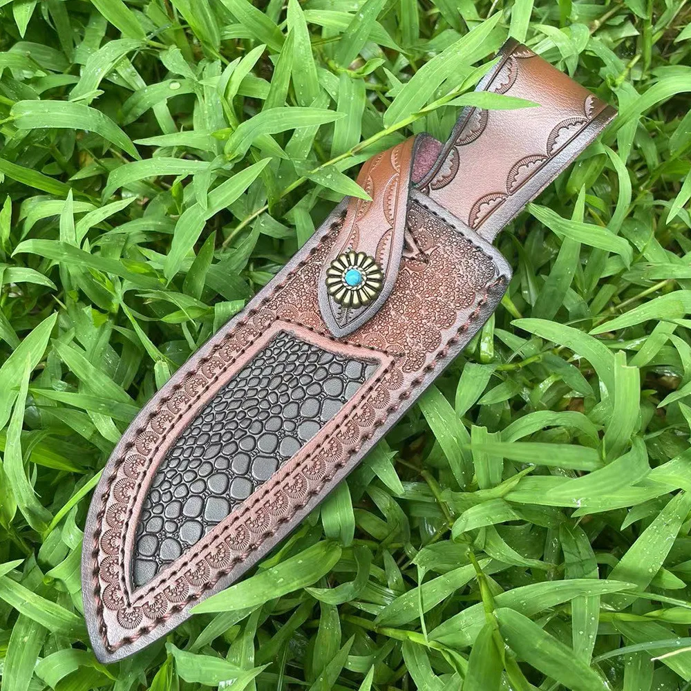 Genuine leather knife sleeve, knife protection sleeve, can be hung on the waist
Genuine leather knife sleeve, knife protection sleeve, can be hung on the waist