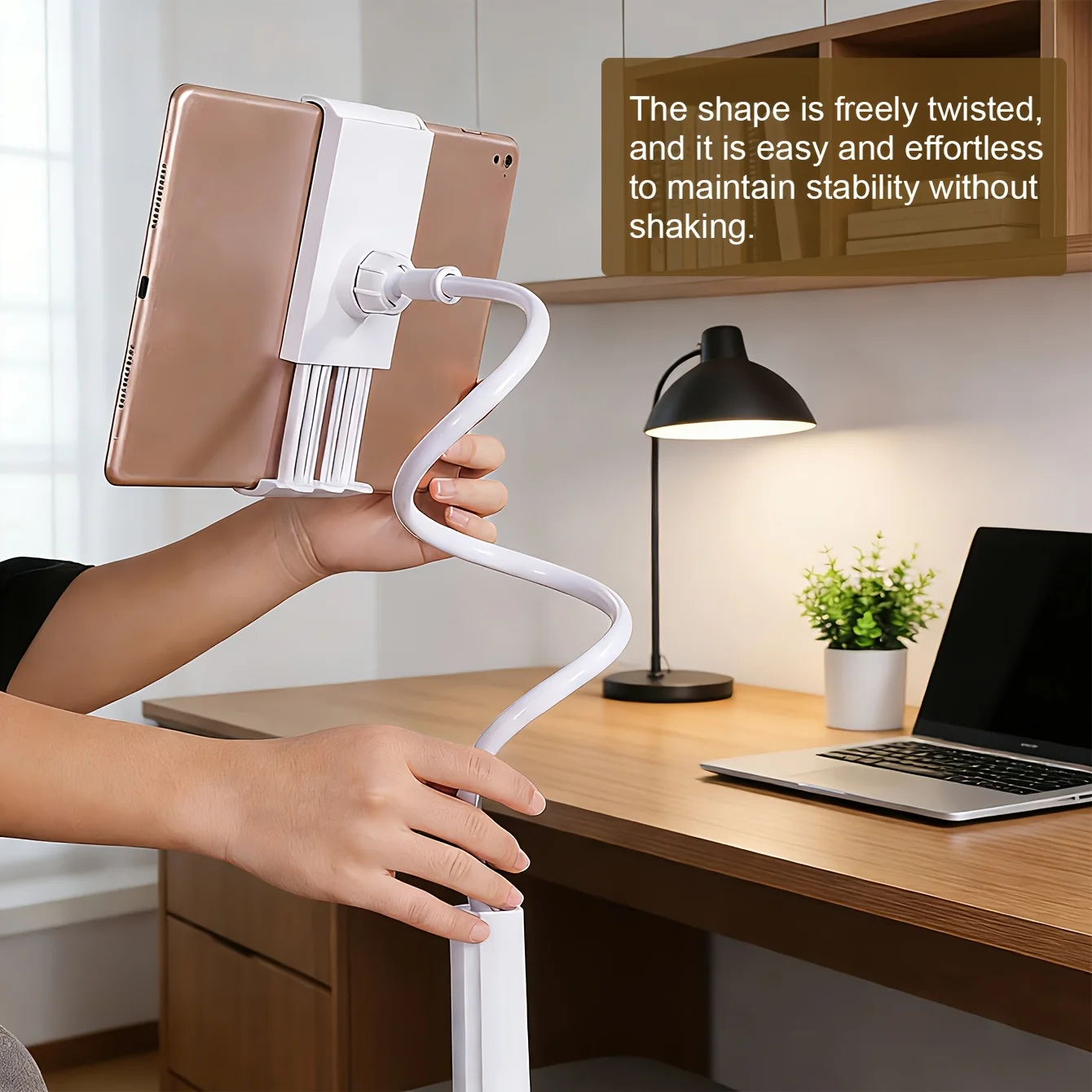 Mobile Phone Holder with 360° Rotation for Bedside,Hands-Free Secure Grip,Soft Arm Clamp Stand,Suitable for Desk And Bedside Use
Mobile Phone Holder with 360° Rotation for Bedside,Hands-Free Secure Grip,Soft Arm Clamp Stand,Suitable for Desk And Bedside Use