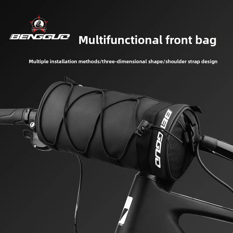 BENGGUO 2.5L Multifunction Bike Handlebar Bag Waterproof 600D Bicycle Front Bag with Shoulder Strap for Road MTB Cycling
BENGGUO 2.5L Multifunction Bike Handlebar Bag Waterproof 600D Bicycle Front Bag with Shoulder Strap for Road MTB Cycling