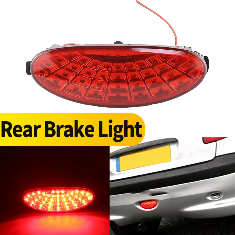 1PC Rear Stop Light Additional Brake Light For Peugeot 206 / 206cc all models Red LED Third Brake Lamp Tail Light Assembly 12V
1PC Rear Stop Light Additional Brake Light For Peugeot 206 / 206cc all models Red LED Third Brake Lamp Tail Light Assembly 12V