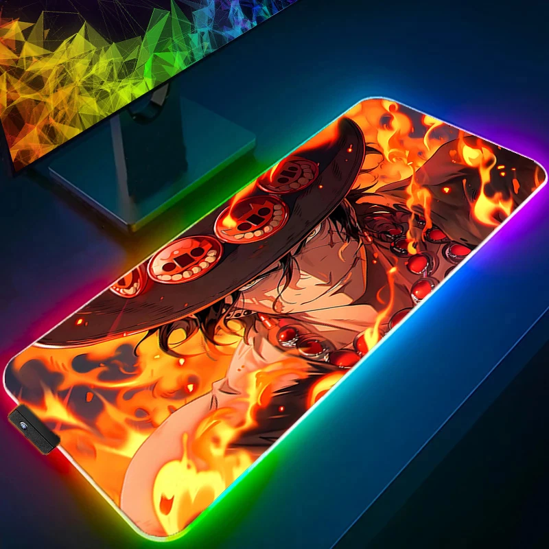 RGB Mouse Pad one piece Portgas·D·Ace Gamers Large Computer Extended Game LED Mousepad Desk Mat Keyboard Rubber Backlight Carpet
RGB Mouse Pad one piece Portgas·D·Ace Gamers Large Computer Extended Game LED Mousepad Desk Mat Keyboard Rubber Backlight Carpet