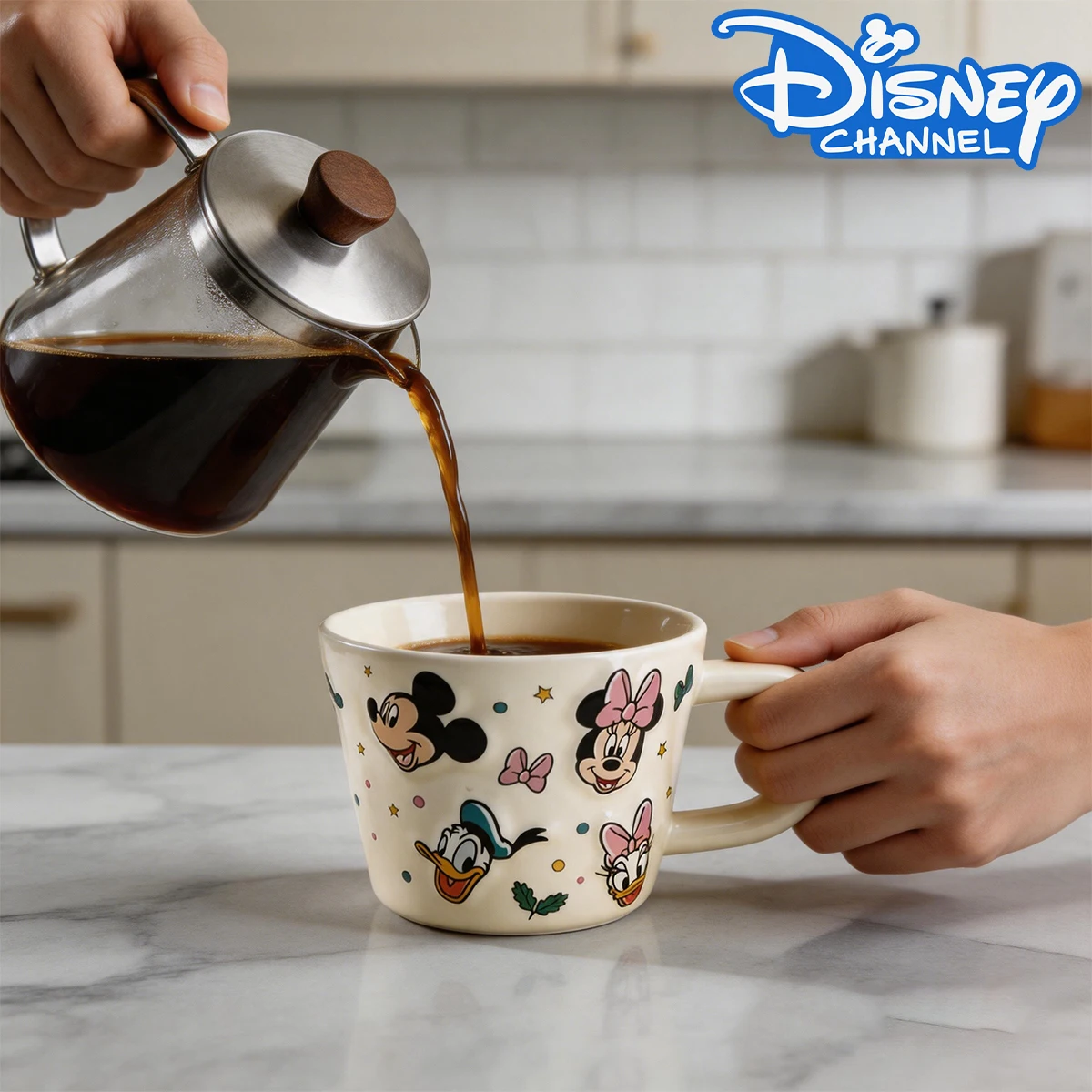 Disney Mickey Mouse Ceramic Mug, Cute Cartoon Coffee & Tea Cup, Universal for Home and Office, Holiday Present
Disney Mickey Mouse Ceramic Mug, Cute Cartoon Coffee & Tea Cup, Universal for Home and Office, Holiday Present