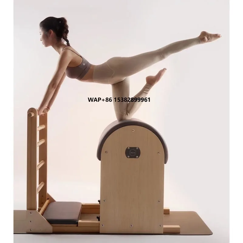 Pilates Factory Large Equipment E36 Wooden Ladder Bucket With Small Board Yoga Fitness Equipment Sports Trainer
Pilates Factory Large Equipment E36 Wooden Ladder Bucket With Small Board Yoga Fitness Equipment Sports Trainer