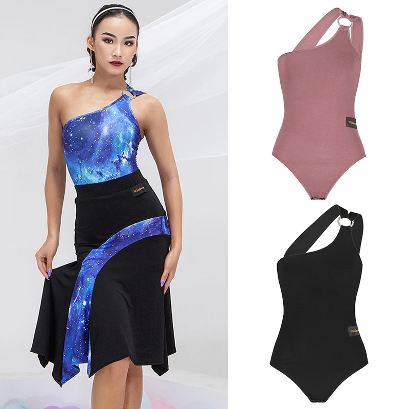 Adults Latin Dancing Top For Women Oblique Shoulder Tops Female Latin Dance Competition Clothing Practice Clothes SL4868
Adults Latin Dancing Top For Women Oblique Shoulder Tops Female Latin Dance Competition Clothing Practice Clothes SL4868