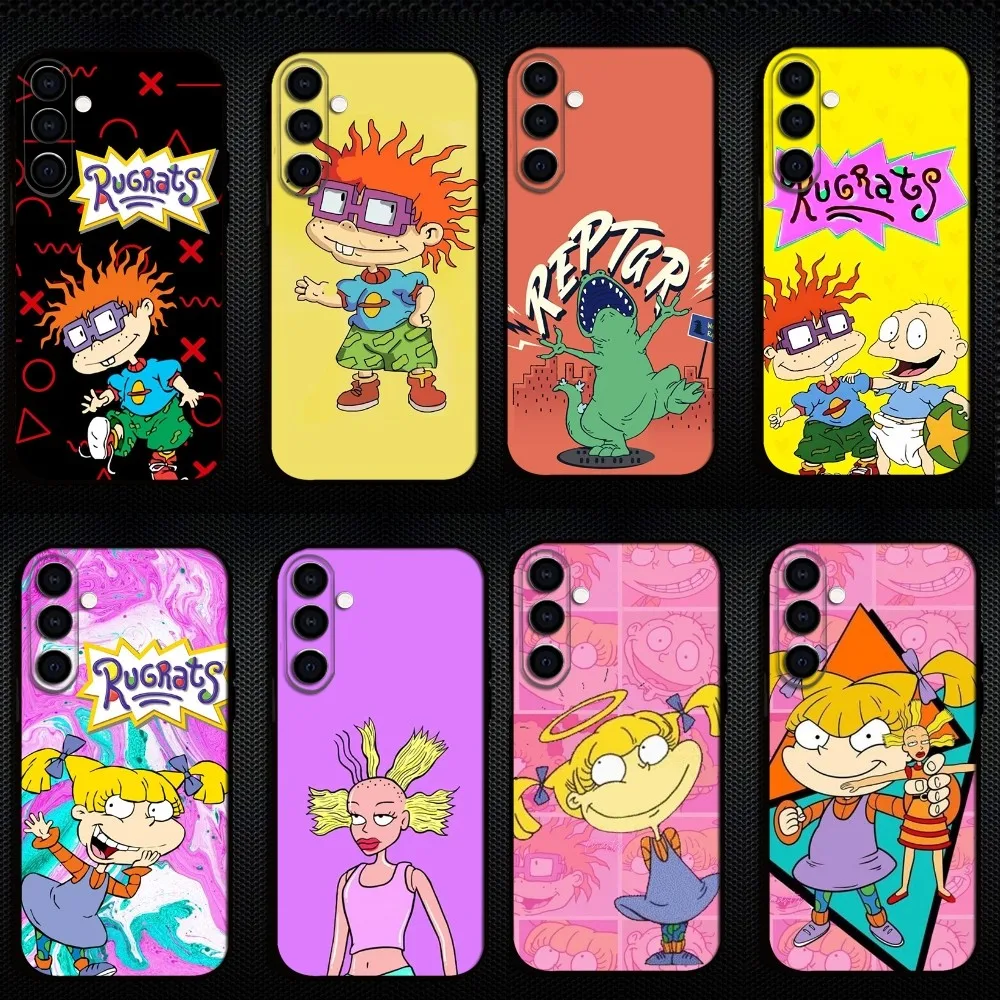 Cartoon R-Rugrat F Phone Case For Samsung Galaxy A73/A72/A71/A70/A53/A52/A51/Others Soft Black Shell
Cartoon R-Rugrat F Phone Case For Samsung Galaxy A73/A72/A71/A70/A53/A52/A51/Others Soft Black Shell