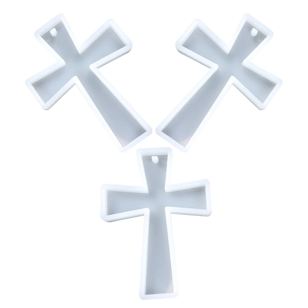 3pcs Cross Mold Keychain Charms White Cross Silicone Resin Molds Silica Gel Pendant Casting Diy Epoxy Resin Jewelry Accessories
3pcs Cross Mold Keychain Charms White Cross Silicone Resin Molds Silica Gel Pendant Casting Diy Epoxy Resin Jewelry Accessories