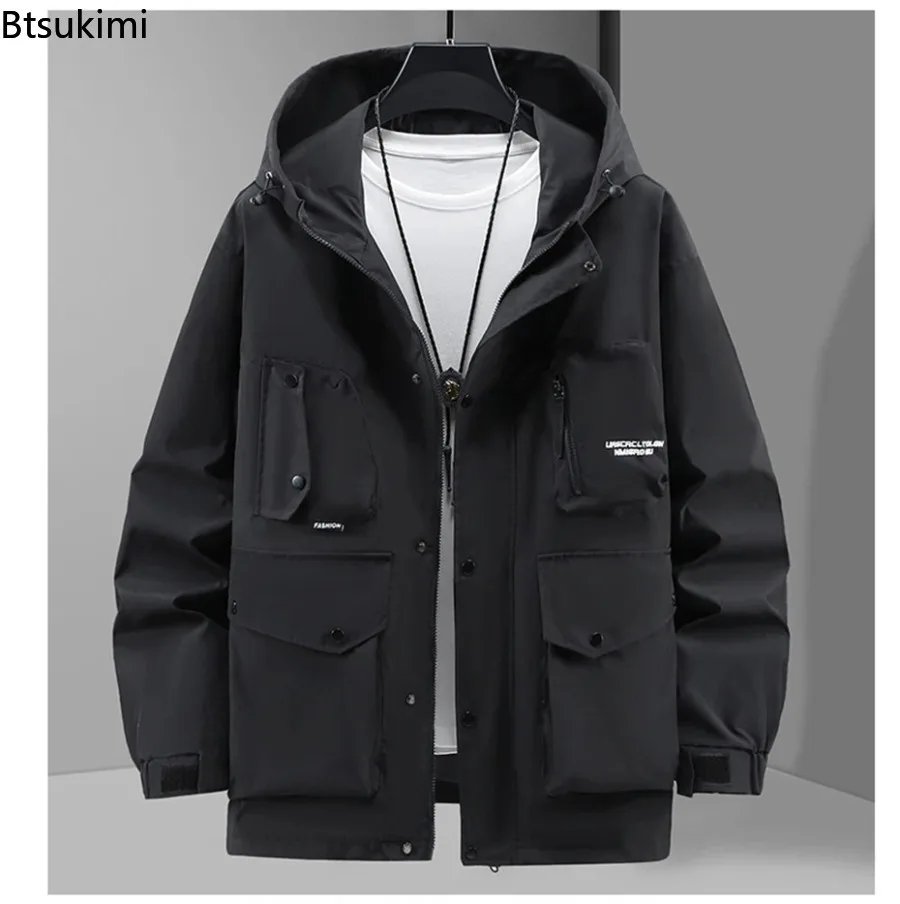 2026 New Men's Waterproof Windbreak Cargo Hooded Coat Spring Male Casual Solid Color Jackets Plus Size 12XL Fashion Men Clothing
2026 New Men's Waterproof Windbreak Cargo Hooded Coat Spring Male Casual Solid Color Jackets Plus Size 12XL Fashion Men Clothing