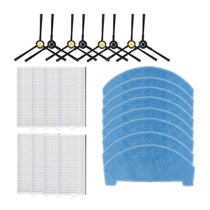 WCS-Fit For ILIFE T20s / A20, Polaris PVCR 3600 Robot Vacuum Parts Side Brush Hepa Filter Mop Cloth Accessories
WCS-Fit For ILIFE T20s / A20, Polaris PVCR 3600 Robot Vacuum Parts Side Brush Hepa Filter Mop Cloth Accessories