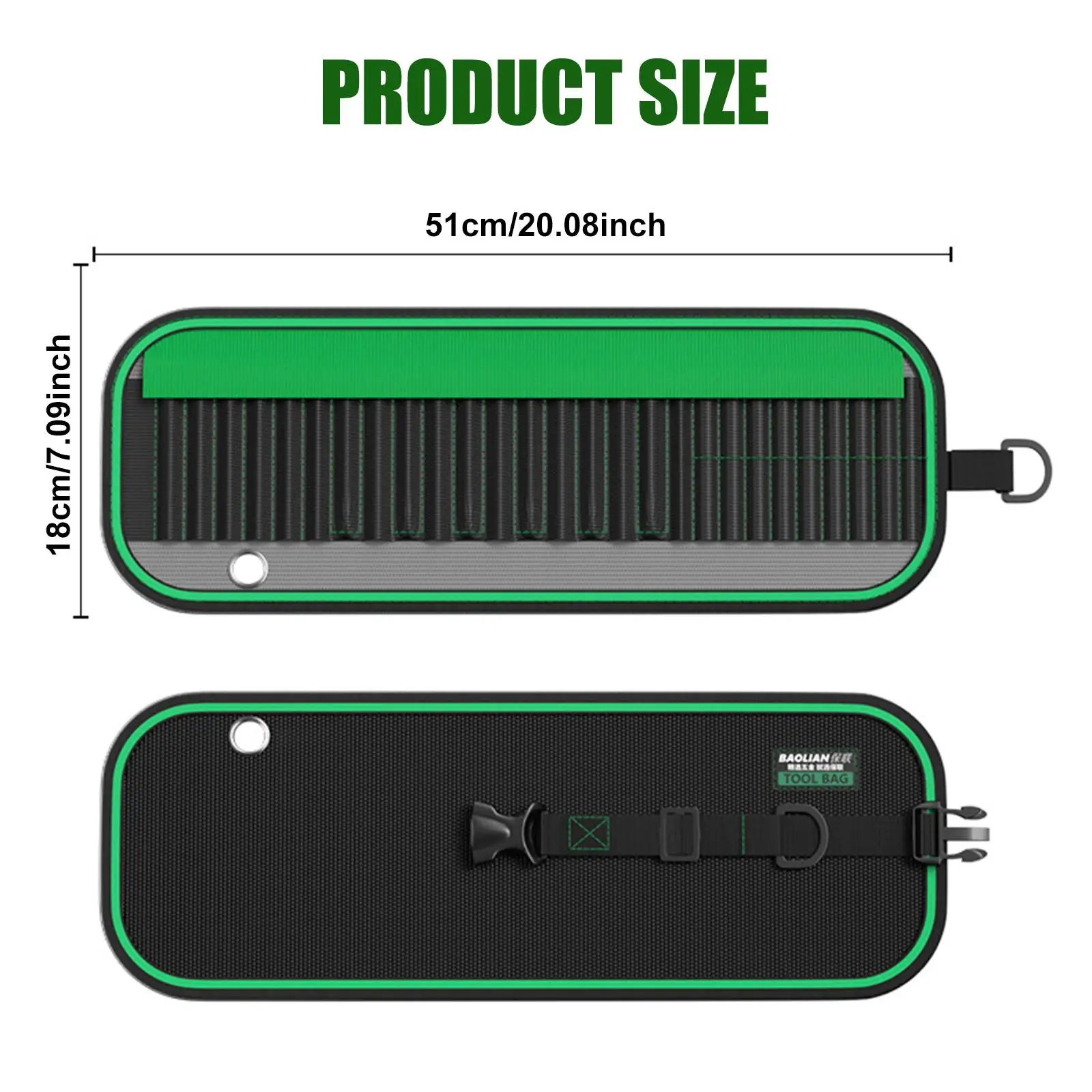 Drill Bit Organizer Bag Convenient Portable Roll up Storage Bag Small for Mechanic Electrician Camping Trips Outdoor Adventures
Drill Bit Organizer Bag Convenient Portable Roll up Storage Bag Small for Mechanic Electrician Camping Trips Outdoor Adventures