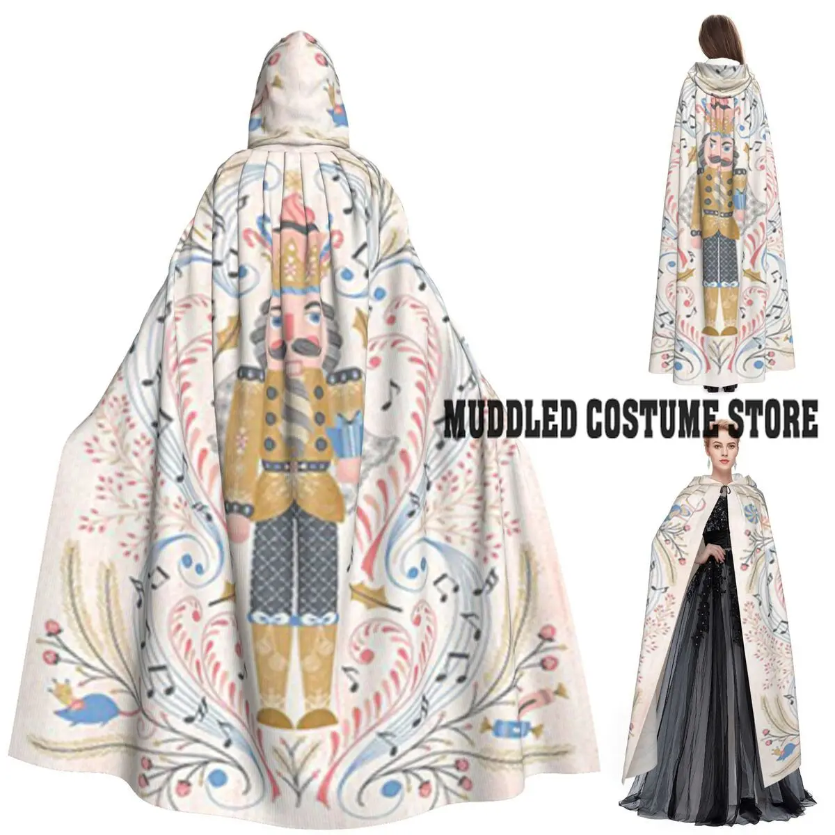 Рождественский Рождественский Щелкунчик Длинный Плащ с Капюшоном Ведьма Средневековый Костюм Косплей Накидка Хэллоуин Вампир Взрослый Унисекс
Рождественский Рождественский Щелкунчик Длинный Плащ с Капюшоном Ведьма Средневековый Костюм Косплей Накидка Хэллоуин Вампир Взрослый Унисекс