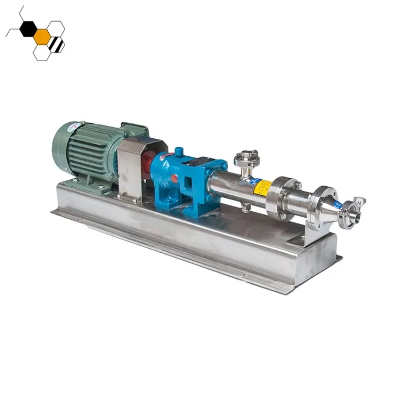 Extract Honey Paste 3t/h Transfer Pump Stainless Steel Screw Pump
Extract Honey Paste 3t/h Transfer Pump Stainless Steel Screw Pump
