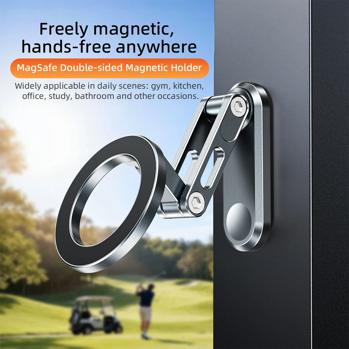 Gym Metal Magnetic Phone Holder Foldable Phone Stand Mount GPS Support USE For Office BedRoom Outdoor Camping Kitchen Universal
Gym Metal Magnetic Phone Holder Foldable Phone Stand Mount GPS Support USE For Office BedRoom Outdoor Camping Kitchen Universal