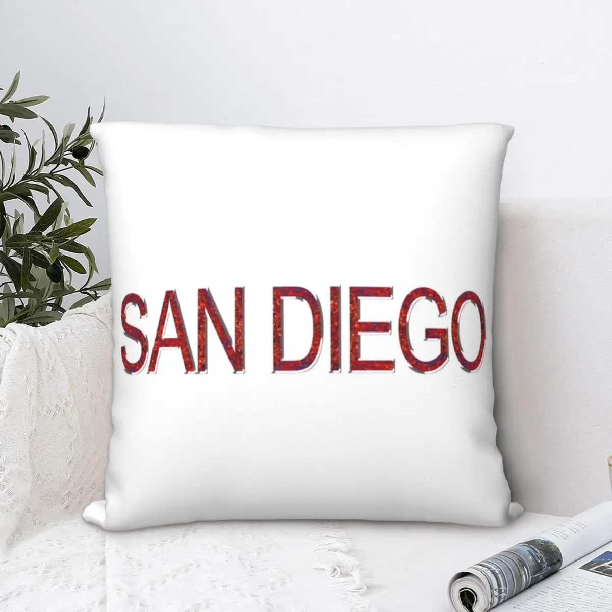 San Diego Square Pillowcase Polyester Pillow Cover Velvet Cushion Zip Decorative Comfort Throw Pillow for home Car
San Diego Square Pillowcase Polyester Pillow Cover Velvet Cushion Zip Decorative Comfort Throw Pillow for home Car
