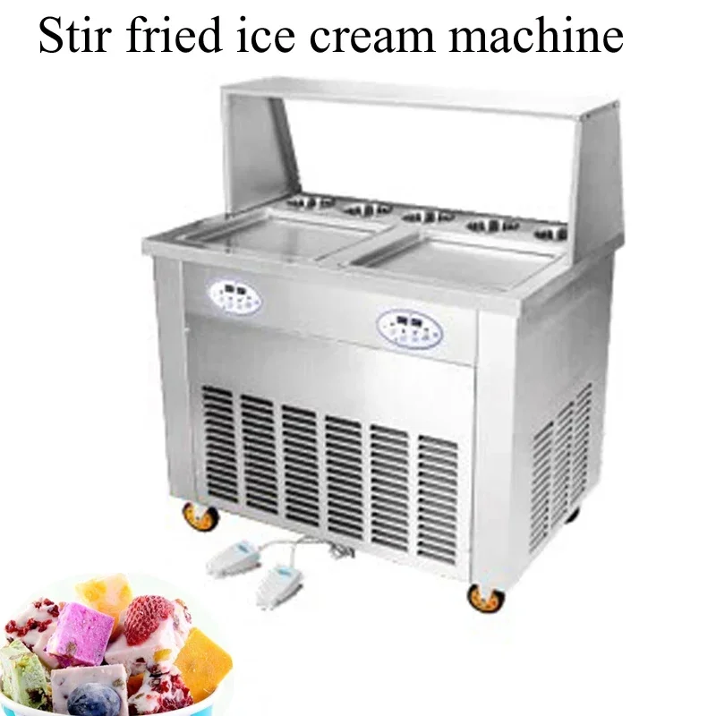 Смаженое свернутое мороженое, жареный йогурт, фруктовый смузи, морозильная камера, настольная машина для жареного мороженого, коммерческая машина
Смаженое свернутое мороженое, жареный йогурт, фруктовый смузи, морозильная камера, настольная машина для жареного мороженого, коммерческая машина