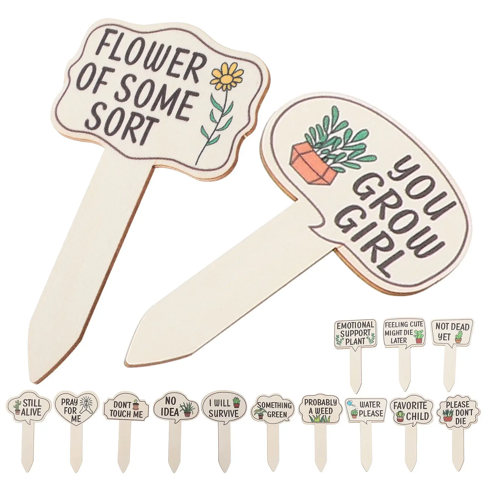 15 Pcs Wooden Plant Labels Garden Tags For Plants Cute Signs Flower Signage Outdoor Stable Durable Reusable
15 Pcs Wooden Plant Labels Garden Tags For Plants Cute Signs Flower Signage Outdoor Stable Durable Reusable