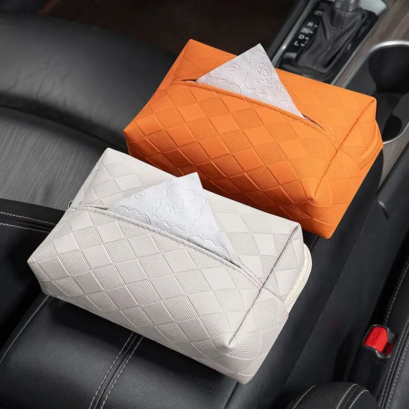 Car tissue box handrail box paper bag car sun visor hanging car tissue bag decoration products high-end
Car tissue box handrail box paper bag car sun visor hanging car tissue bag decoration products high-end