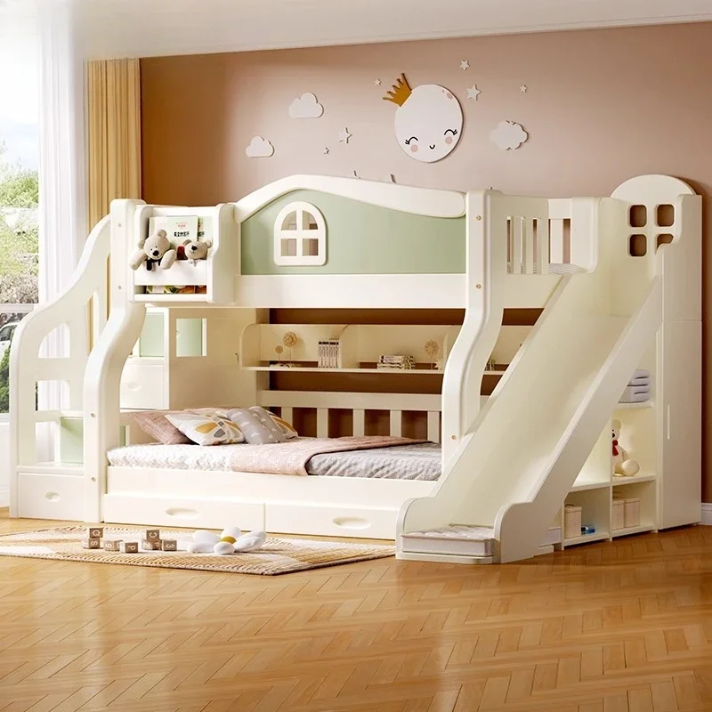 135x200cm Cabinet ladder drawer storage bunk beds luxury With slide kids 2 people loft bed frame mattress bedroom furniture
135x200cm Cabinet ladder drawer storage bunk beds luxury With slide kids 2 people loft bed frame mattress bedroom furniture