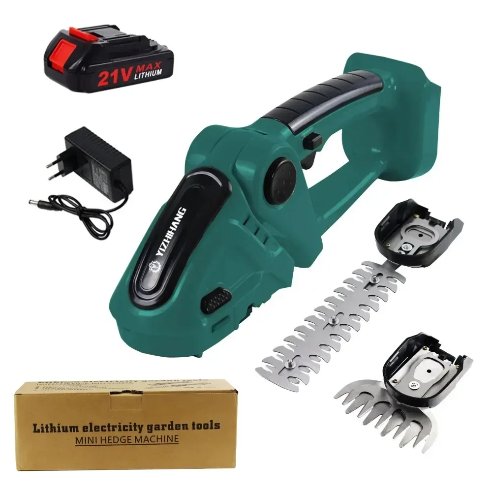 20000rpm Pruning Shears Cordless Lawn Mower 2 in 1 Electric Hedge Trimmer 21V Battery Pruner Garden Bush Scissors Grass Trimmer
20000rpm Pruning Shears Cordless Lawn Mower 2 in 1 Electric Hedge Trimmer 21V Battery Pruner Garden Bush Scissors Grass Trimmer
