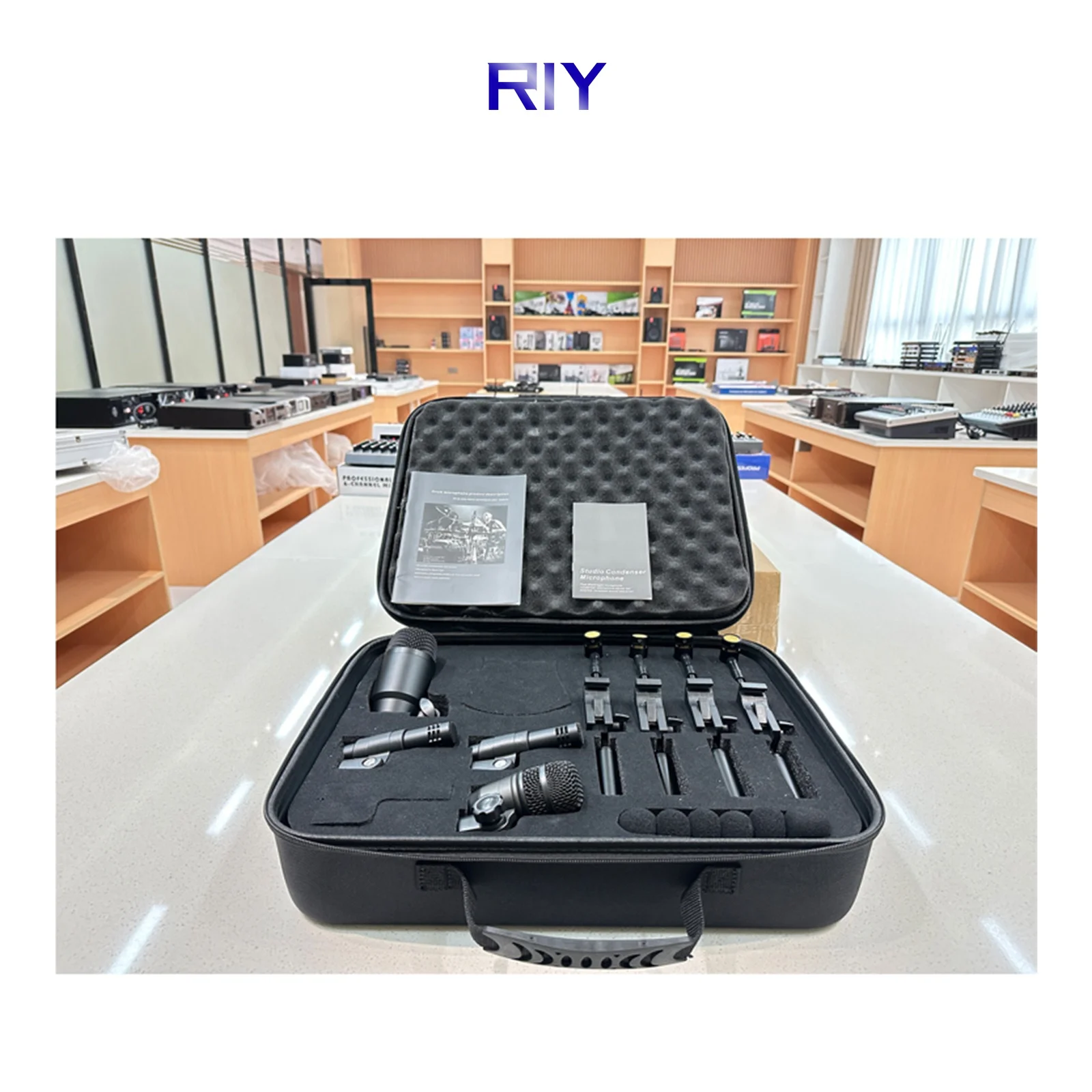 TDS7-XLR Drum Microphone Kit Instrument Percussion Dynamic Mic for Stage Performance
TDS7-XLR Drum Microphone Kit Instrument Percussion Dynamic Mic for Stage Performance