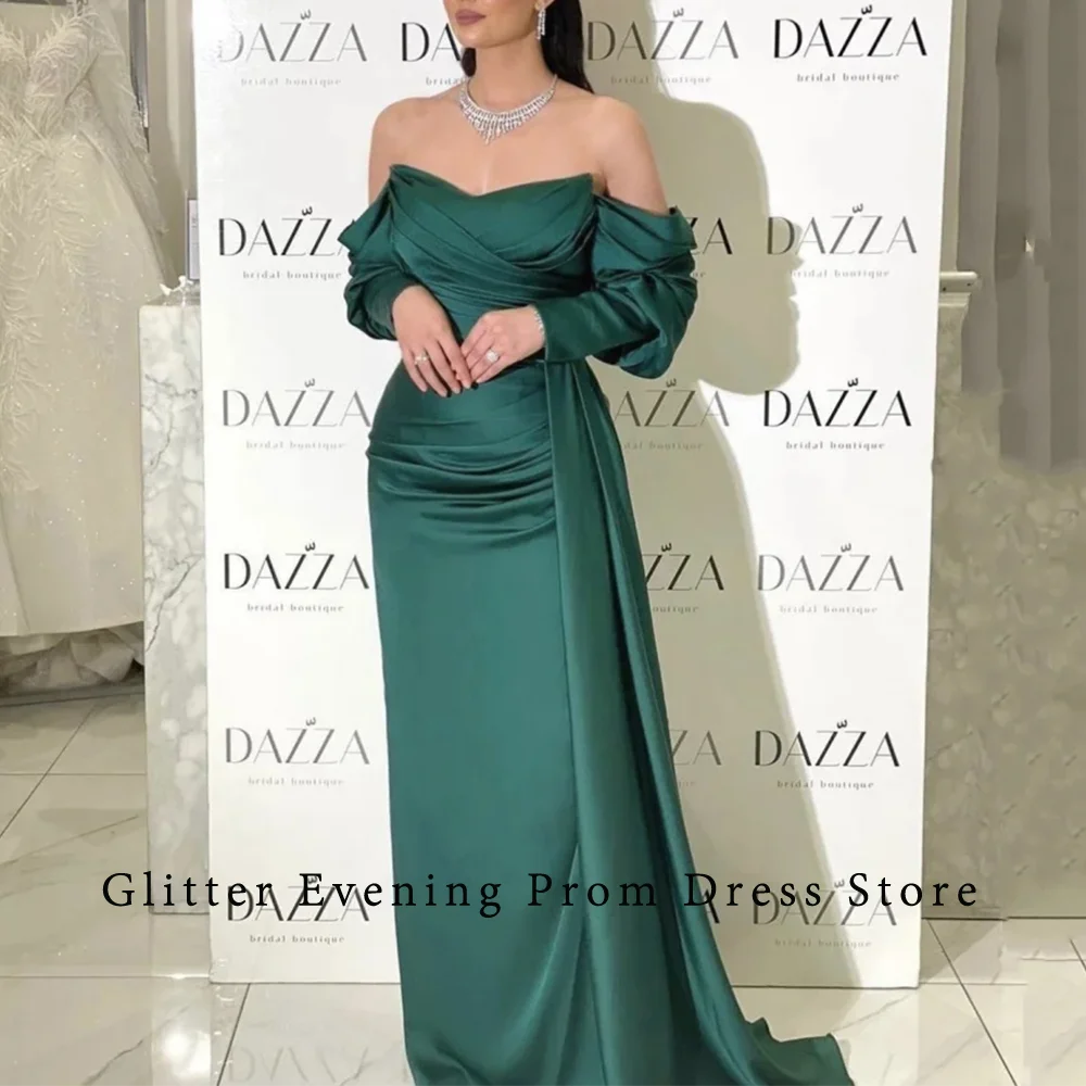 2024 Simple Sexy Prom Dresses For Women Mermaid Off-Shoulder Sweetheart Satin Backless Pleat Custom Birthday Evening Party Grows
2024 Simple Sexy Prom Dresses For Women Mermaid Off-Shoulder Sweetheart Satin Backless Pleat Custom Birthday Evening Party Grows