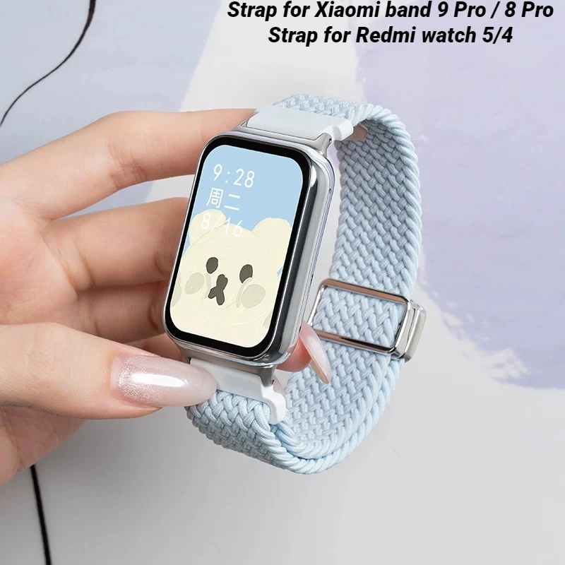 Fashion Strap For Xiaomi band 9 Pro Correa Bracelet Sport Watchband For Redmi band 5/4 Woman Strap Replacement Wristband
Fashion Strap For Xiaomi band 9 Pro Correa Bracelet Sport Watchband For Redmi band 5/4 Woman Strap Replacement Wristband