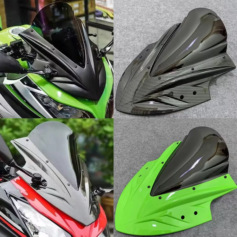 Fit For Kawasaki Ninja 200 Ninja 300 Ninja 250 2013-2023 Motorcycle Windscreen Screen Wind Deflectors Double Bubble Windshield
Fit For Kawasaki Ninja 200 Ninja 300 Ninja 250 2013-2023 Motorcycle Windscreen Screen Wind Deflectors Double Bubble Windshield