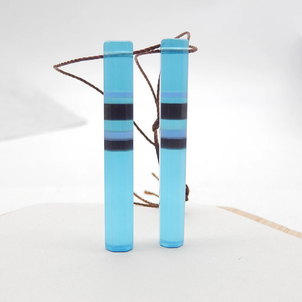 Cymophane,Obsidian With Purple Jasper Intarsia Gemstone Earrings for Women, Gemstone Earrings Beads for Jewelry Making
Cymophane,Obsidian With Purple Jasper Intarsia Gemstone Earrings for Women, Gemstone Earrings Beads for Jewelry Making