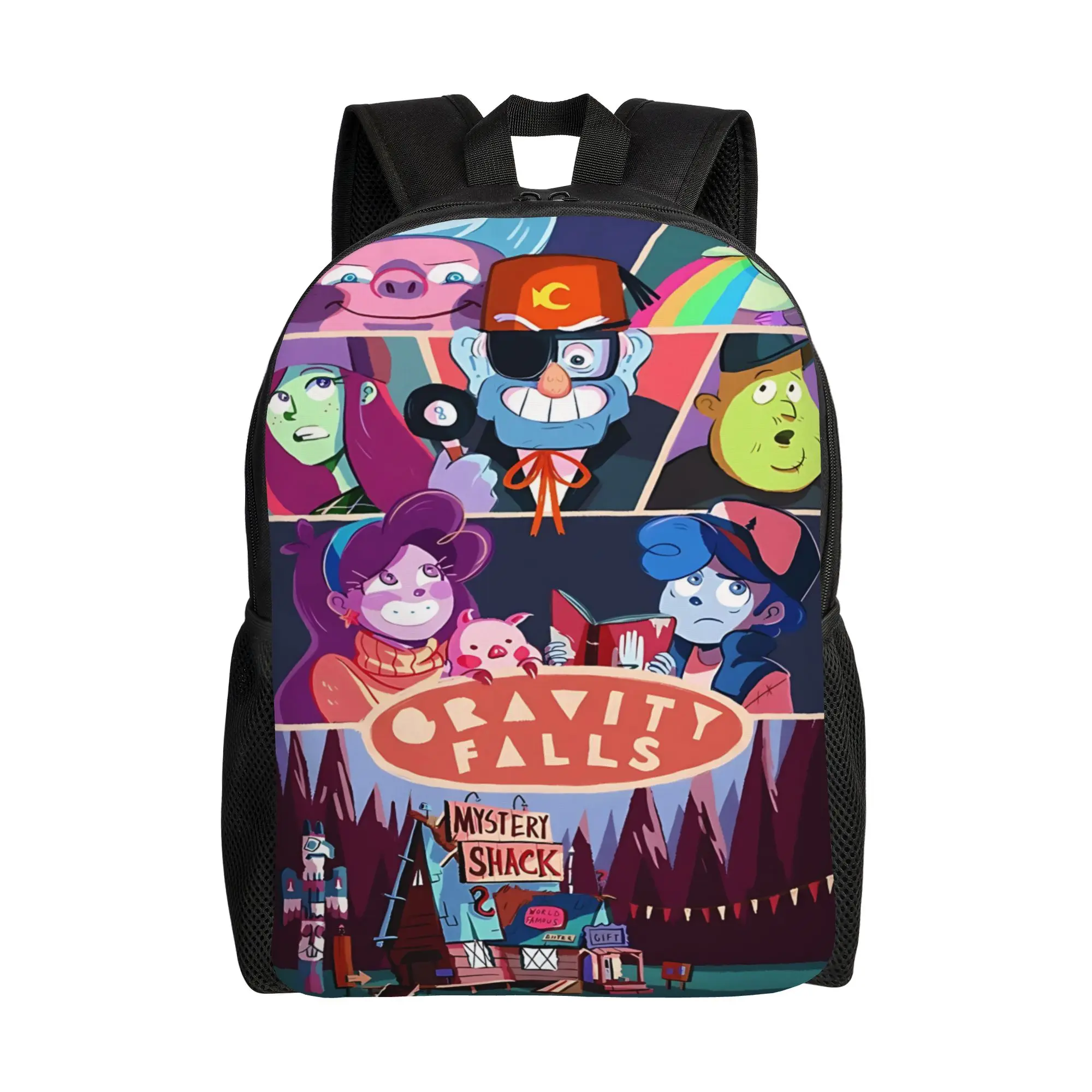 Рюкзак Gravity Falls Daypack Adventure Time, портативный, для активного отдыха, с застежкой-молнией, 1 шт.
Рюкзак Gravity Falls Daypack Adventure Time, портативный, для активного отдыха, с застежкой-молнией, 1 шт.