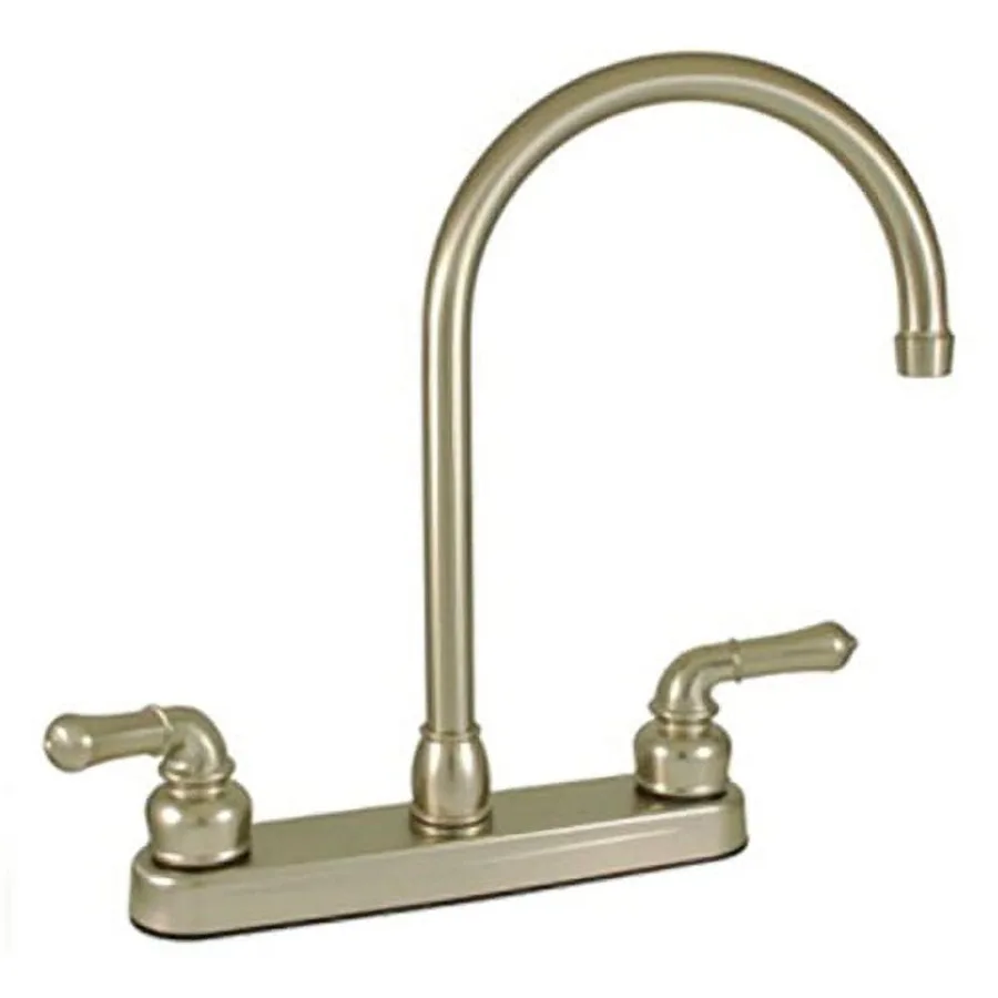 U-YNN800GSN Brushed Nickel 8" Hi-Arc Kitchen Faucet Tea Pot Handles
U-YNN800GSN Brushed Nickel 8" Hi-Arc Kitchen Faucet Tea Pot Handles